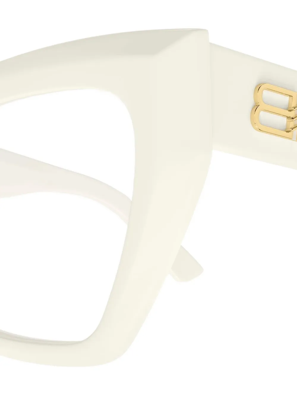 Balenciaga Eyewear Bril met cat-eye montuur Wit