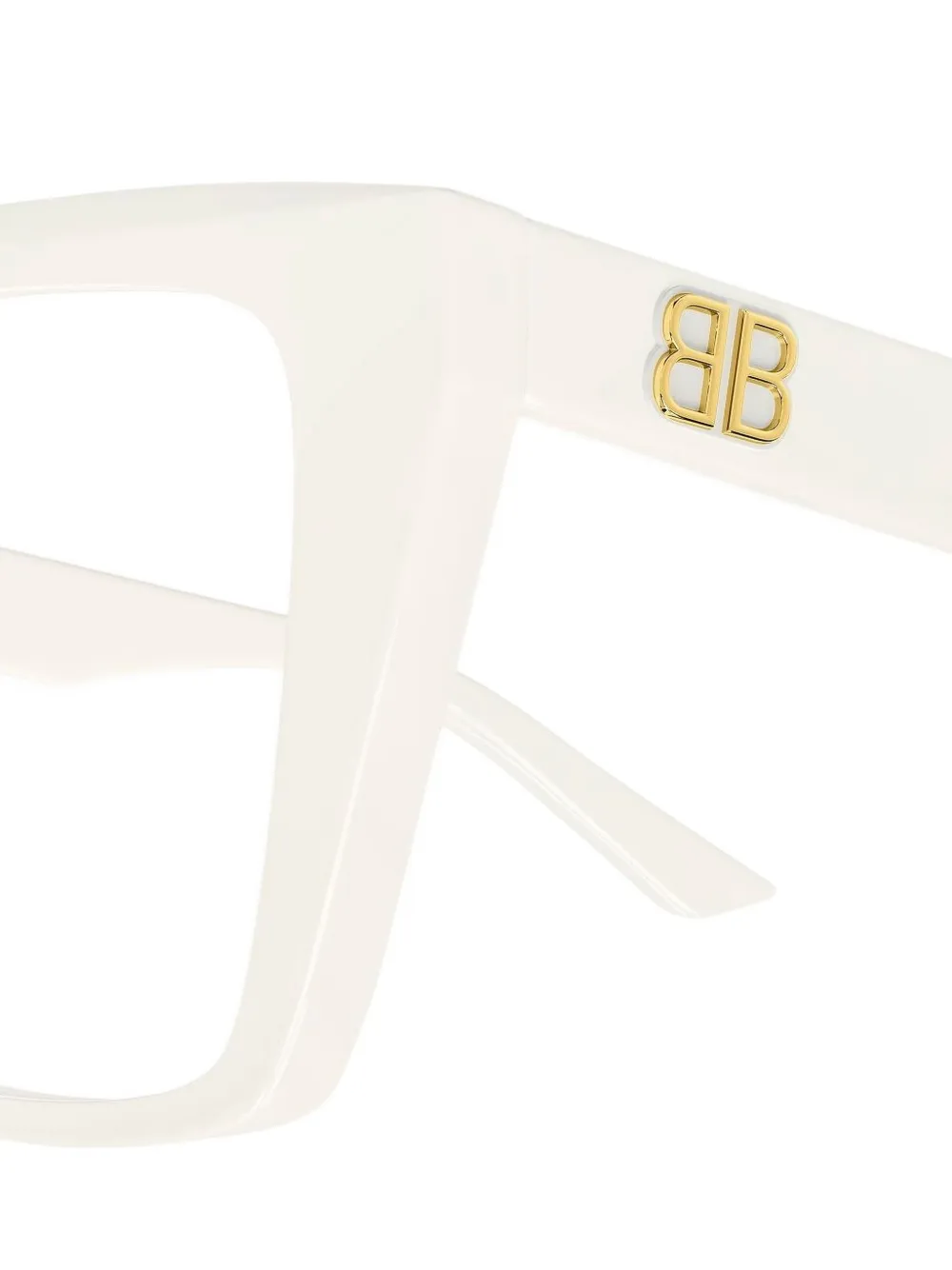 Balenciaga Eyewear Bril met vierkant montuur Wit