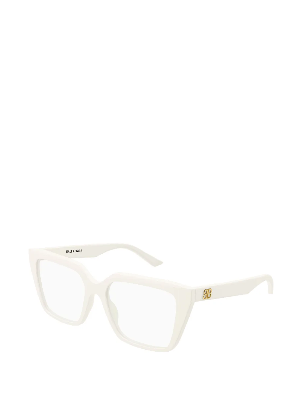 Balenciaga Eyewear Bril met vierkant montuur Wit