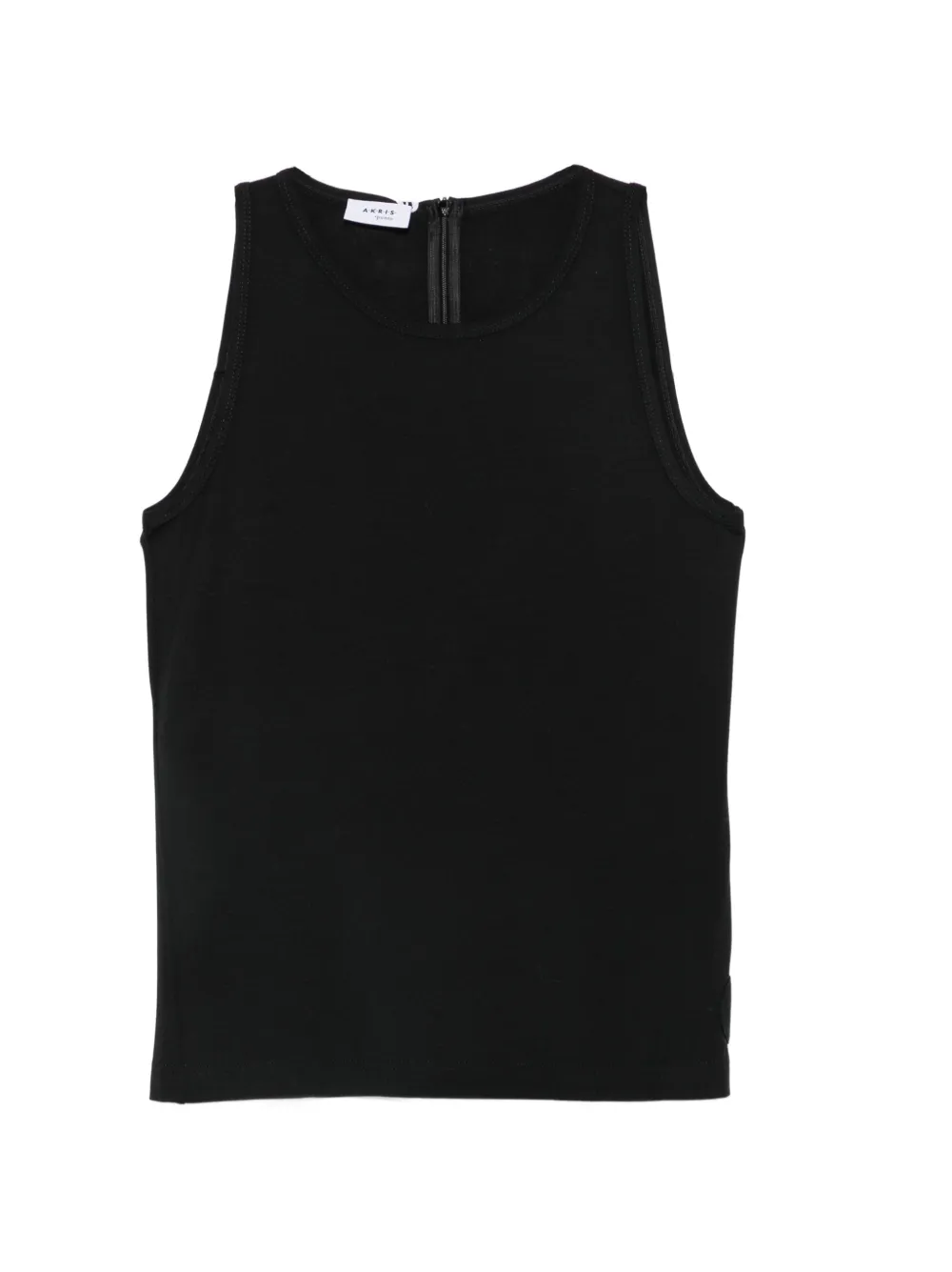 Akris Punto sleeveless zip-fastening top - Nero