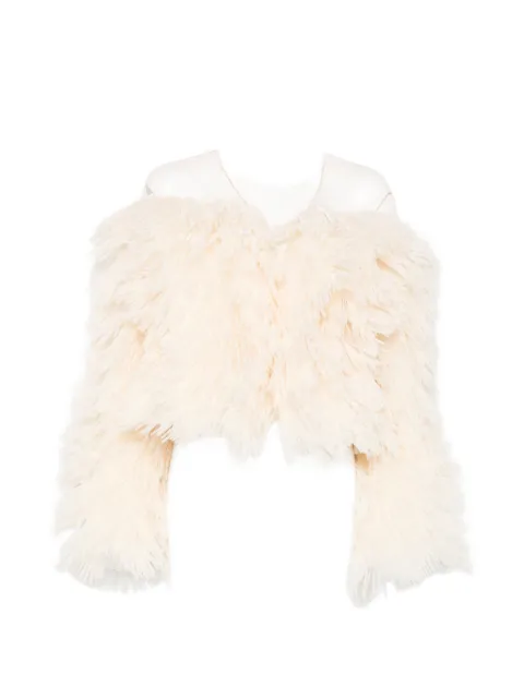 Elisabetta Franchi fringed jacket