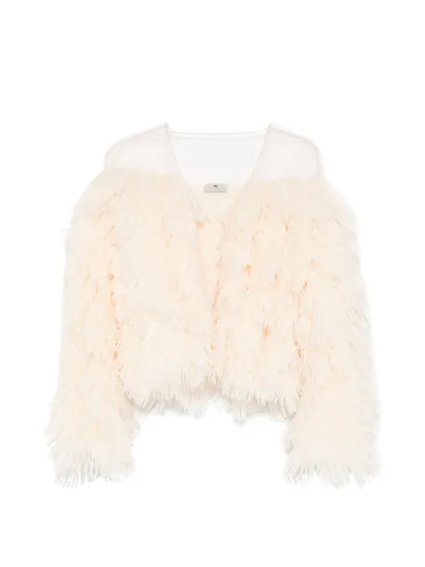 Elisabetta Franchi fringed jacket