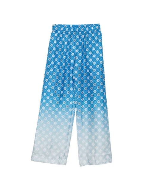 Casablanca pantalones con motivo degradado