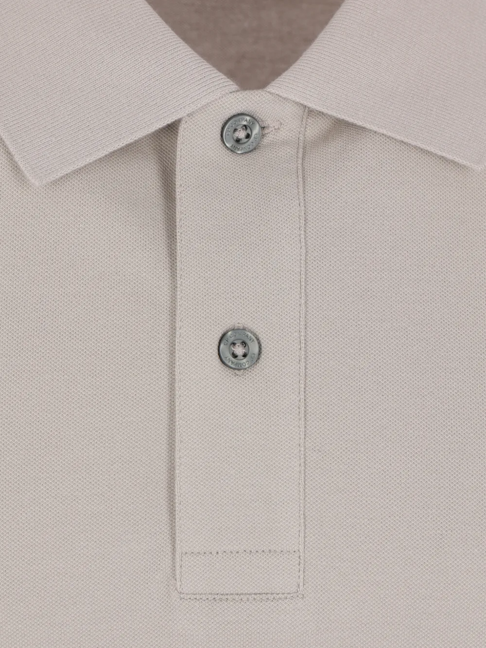 C.P. Company Poloshirt met logopatch Beige