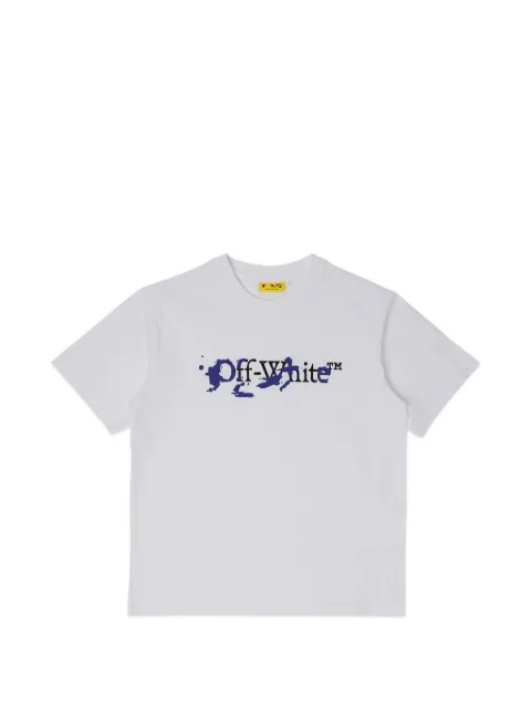 Off-White Kids Big Bookish Splat Ink T-shirt