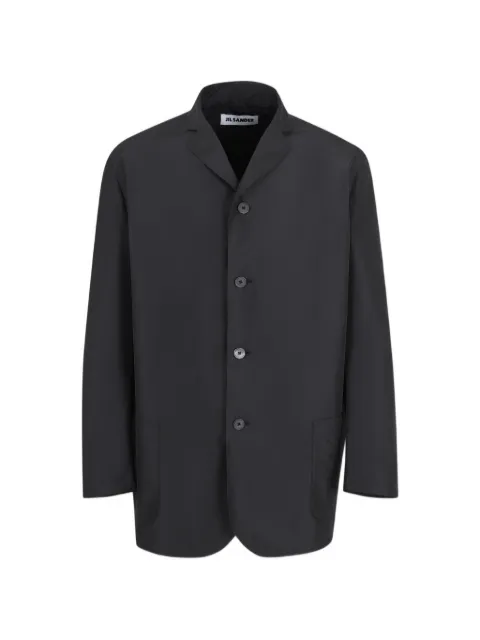 Jil Sander notched-lapel button-up blazer
