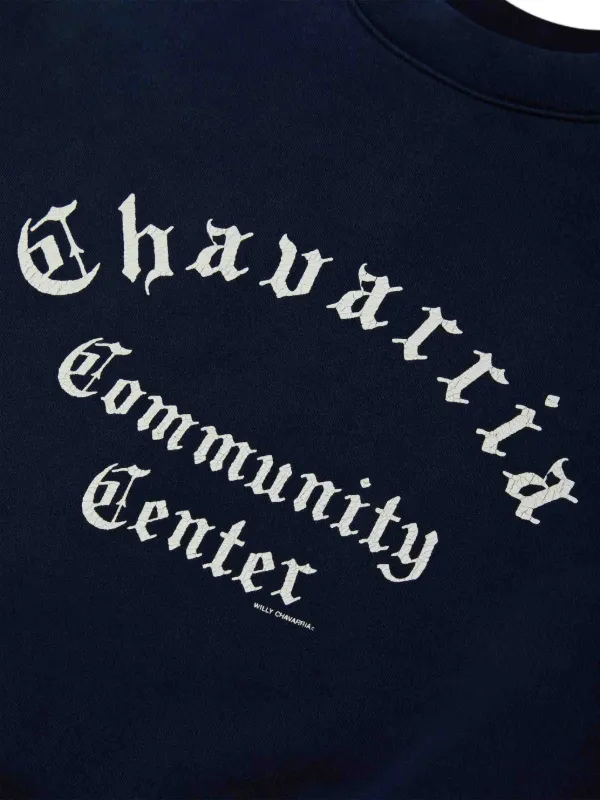 Willy Chavarria Chavarria Community Center Graphic crew-neck