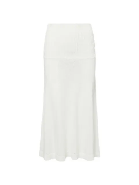 Veronica Beard Cazian ribbed knitted skirt
