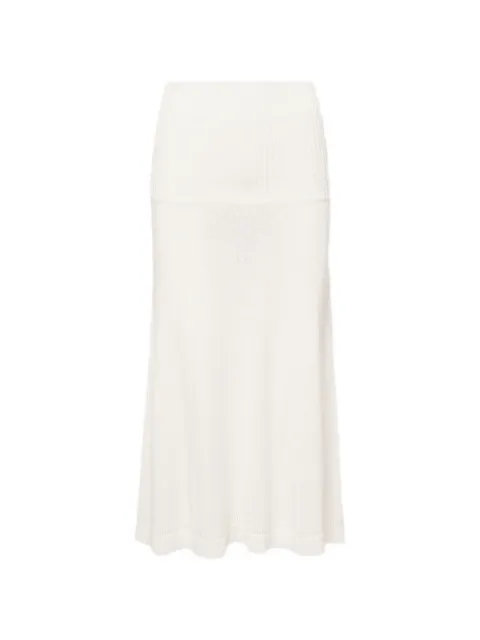 Veronica Beard Cazian ribbed knitted skirt