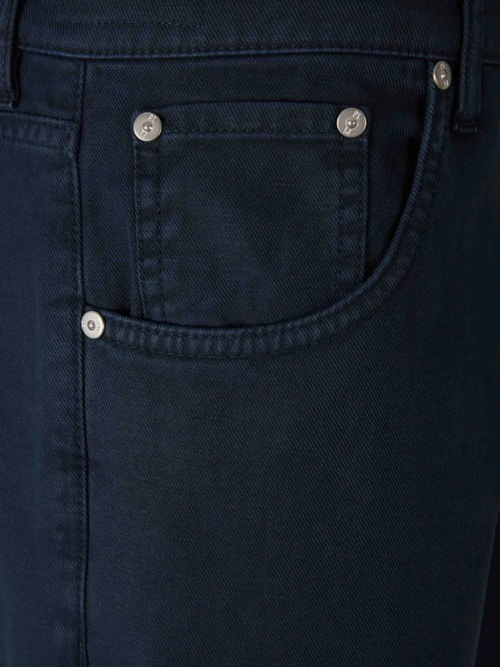PT Torino Jeans met logopatch Blauw