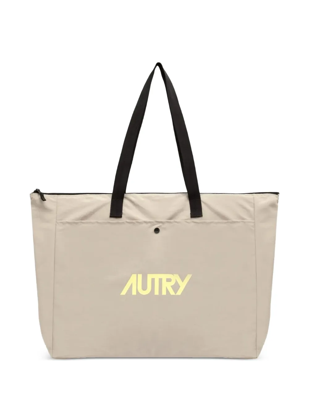Autry logo tote bag - Toni neutri