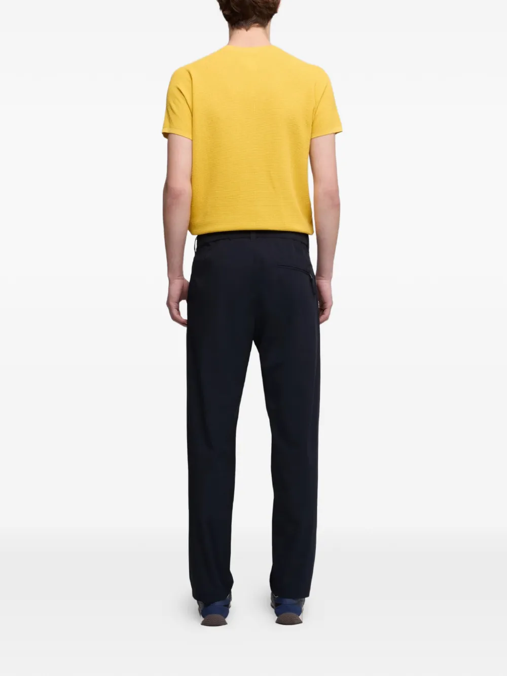 ASPESI Broek met ritszak Blauw