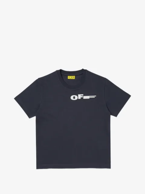 Off-White Kids playera de tipo