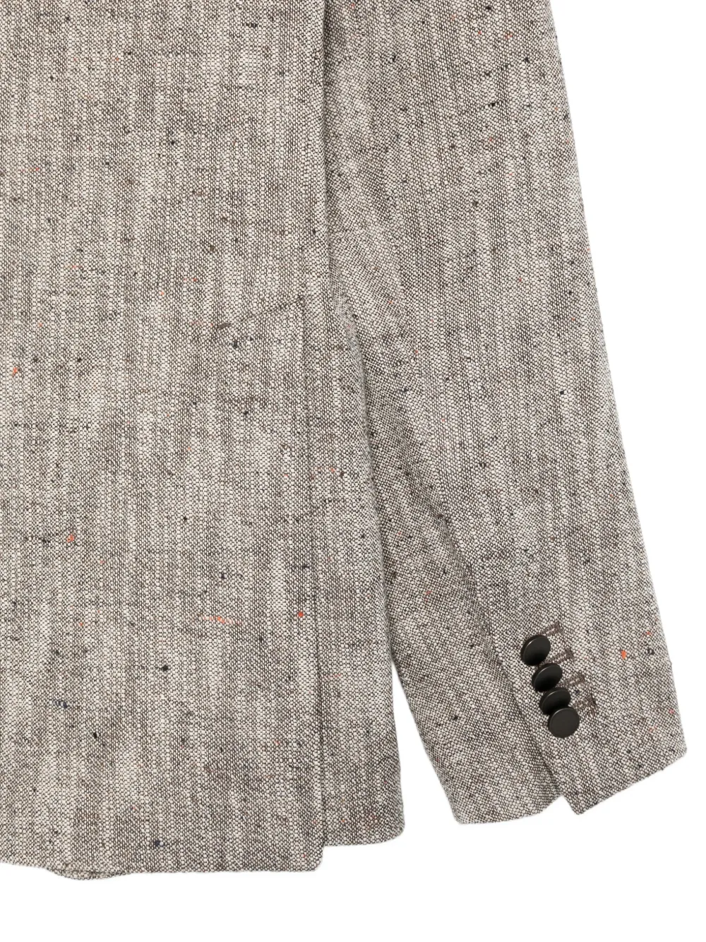 Tagliatore Blazer met twee knopen en textuur Bruin