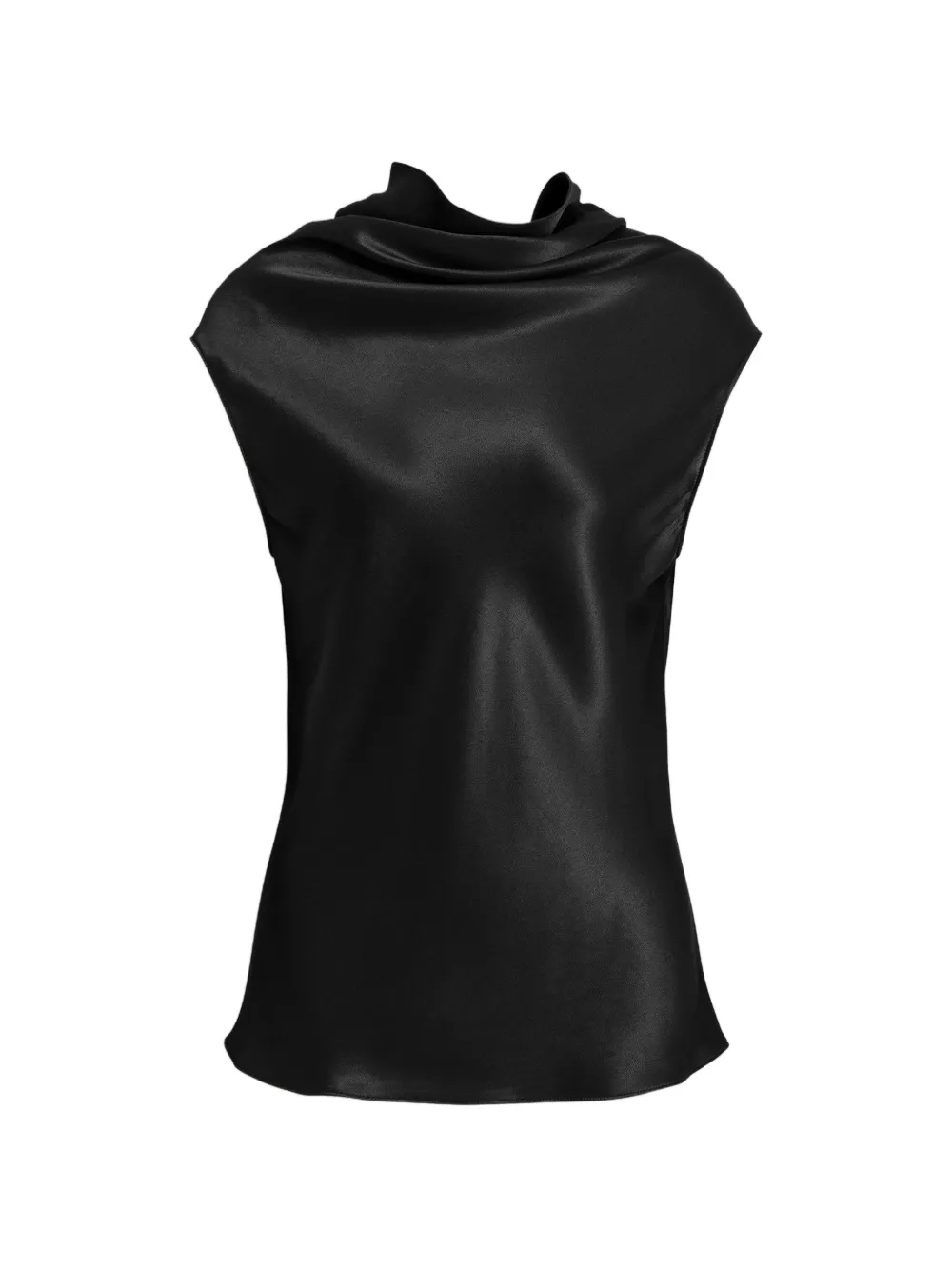Alberta Ferretti Top smanicato - Nero