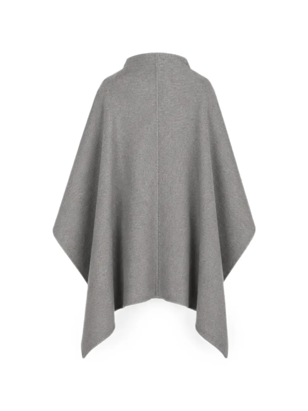 Alberta Ferretti Wollen cape met naad-detail Grijs