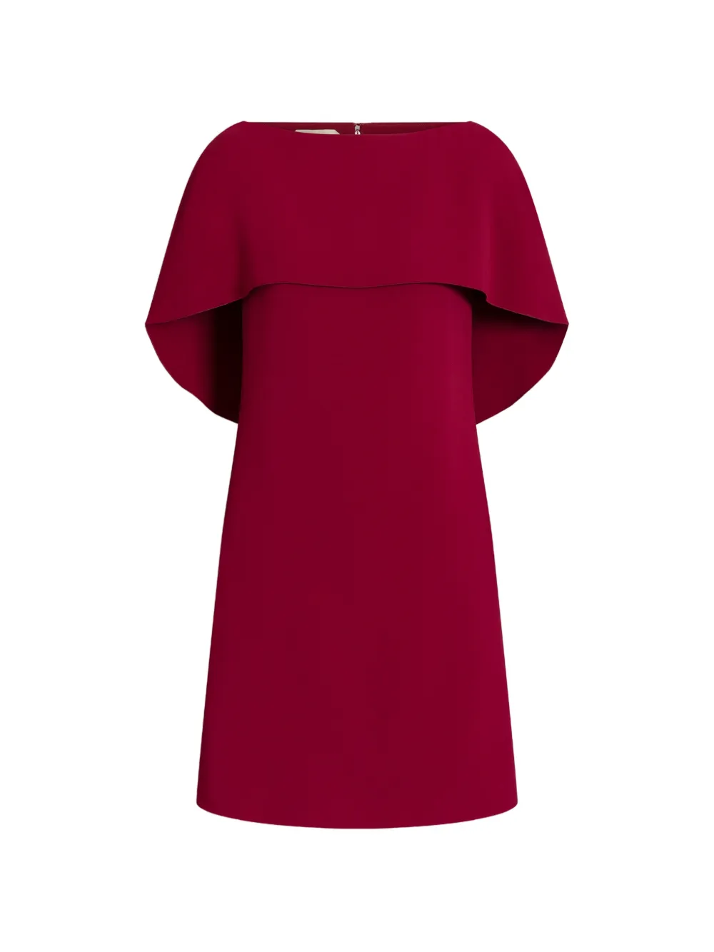 Alberta Ferretti Abito corto a strati - Rosso