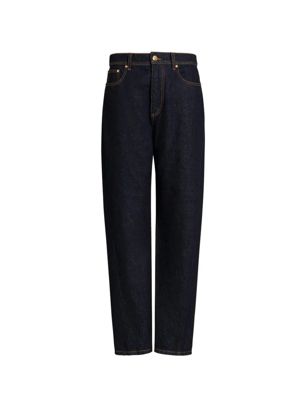 Alberta Ferretti Jeans con cuciture a contrasto - Blu