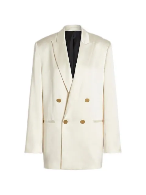 Alberta Ferretti double-breasted peak-lapel blazer