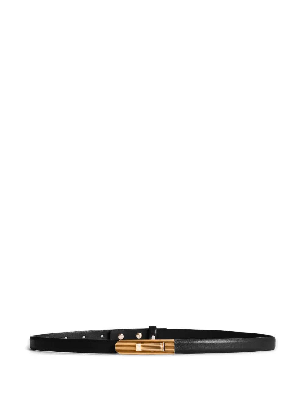 Alberta Ferretti Cintura in pelle - Nero
