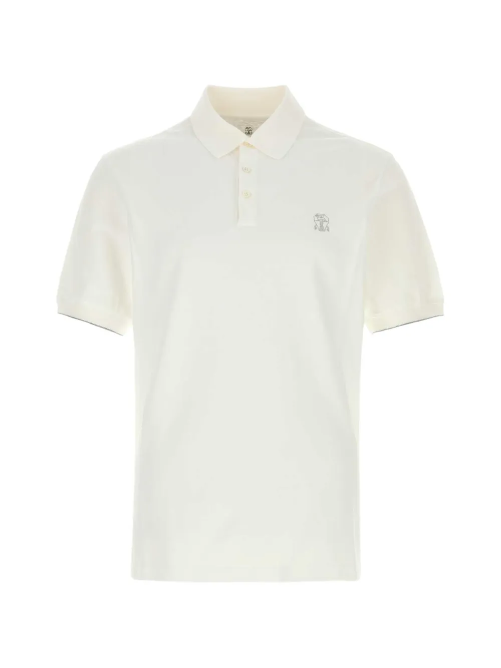 Brunello Cucinelli piquet polo shirt - Toni neutri