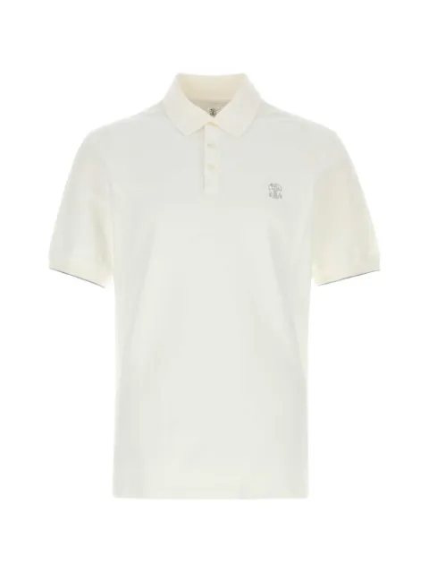 Brunello Cucinelli piquet polo shirt