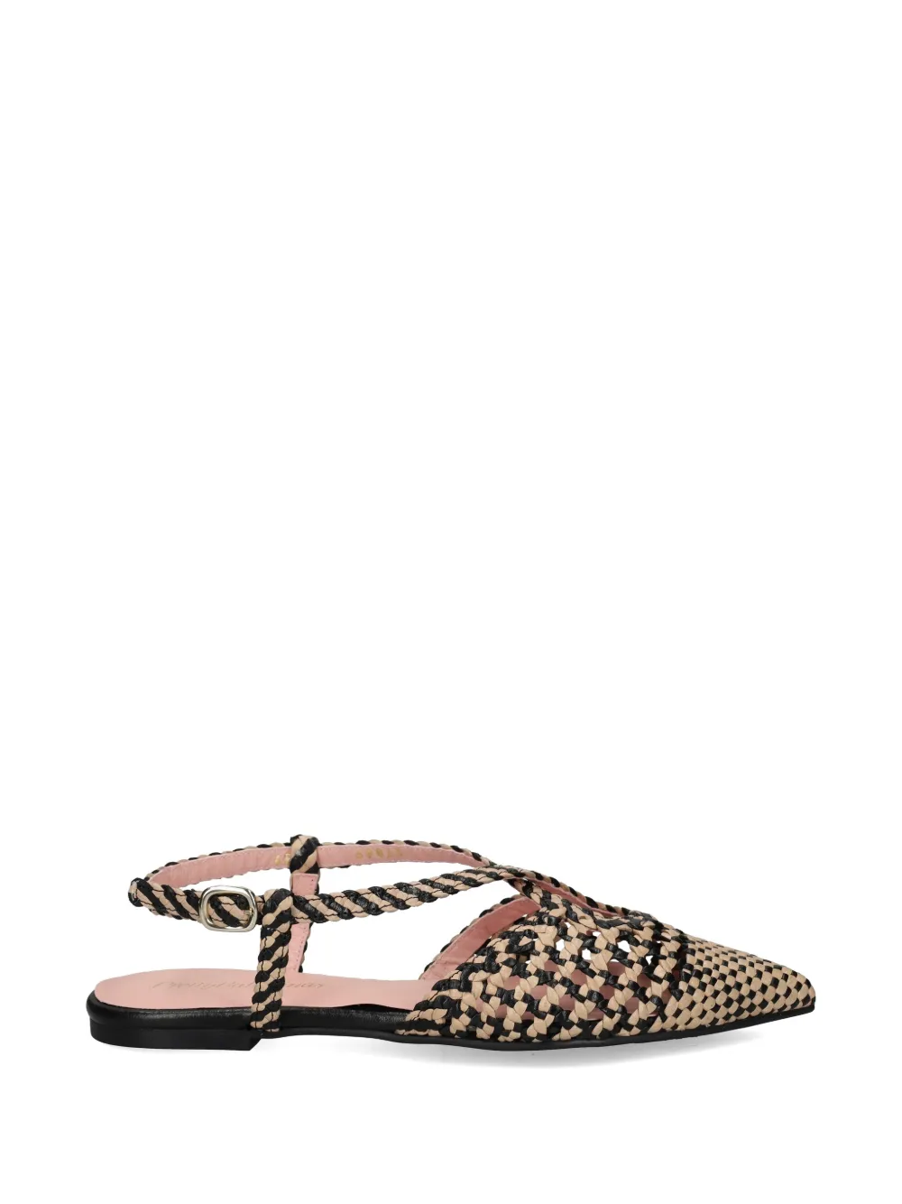 Pretty Ballerinas Ella slingback ballet flats Zwart
