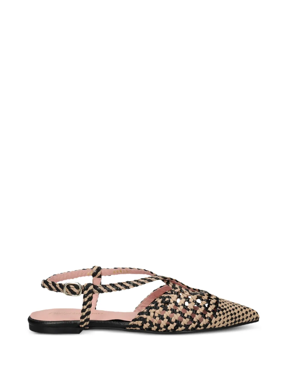 Pretty Ballerinas Ella slingback ballet flats - Schwarz