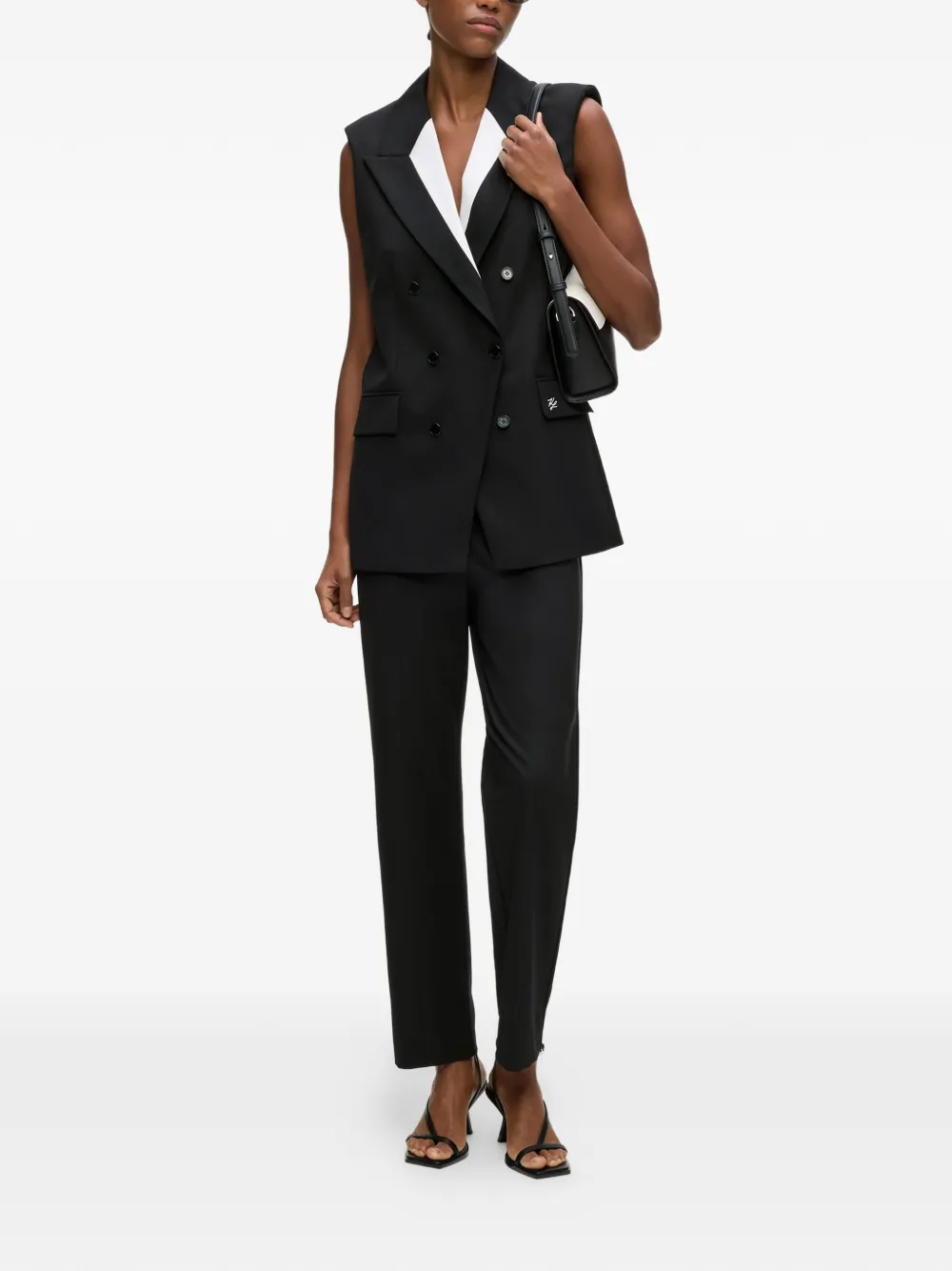 Karl Lagerfeld Getailleerd gilet Zwart