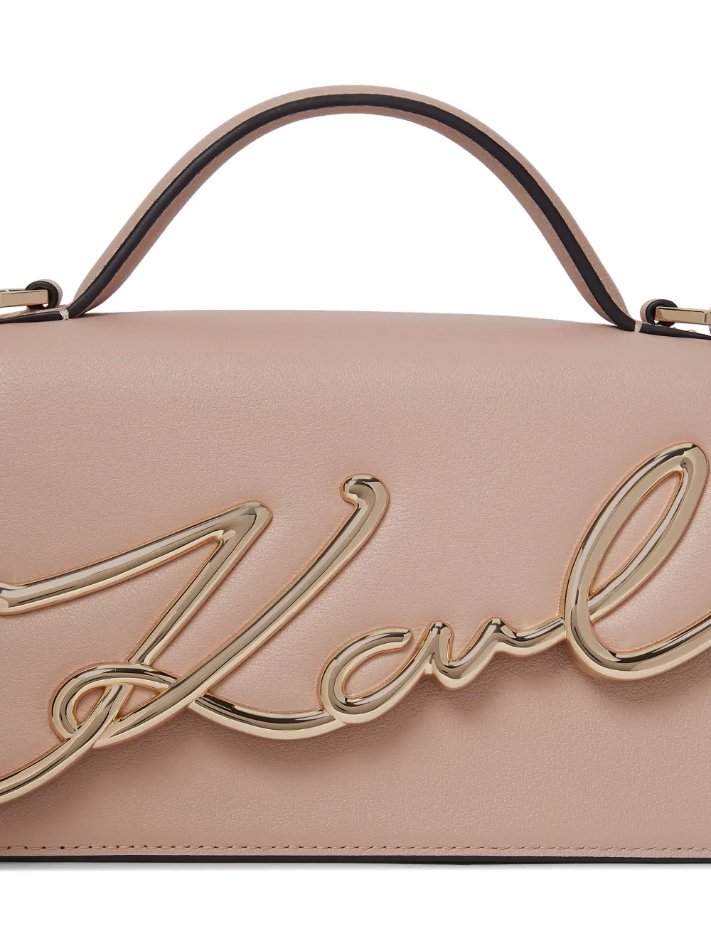 Karl Lagerfeld K Signature kleine crossbodytas Roze