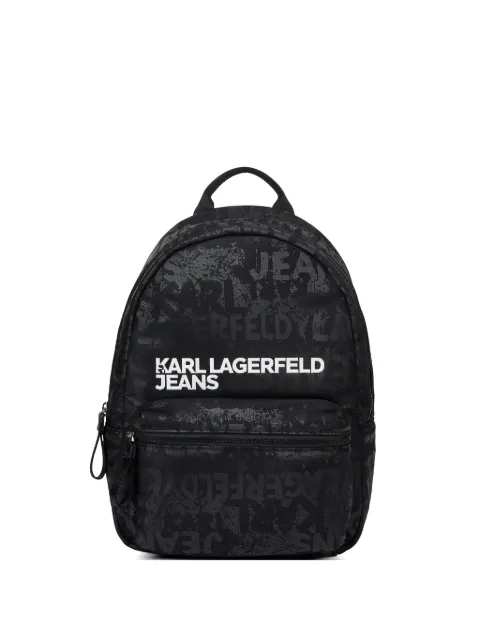 Karl Lagerfeld Jeans logo-print backpack