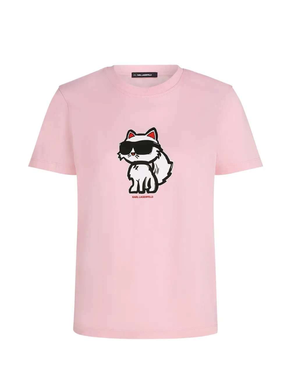 Karl Lagerfeld Ikon Choupette T-shirt - Rosa