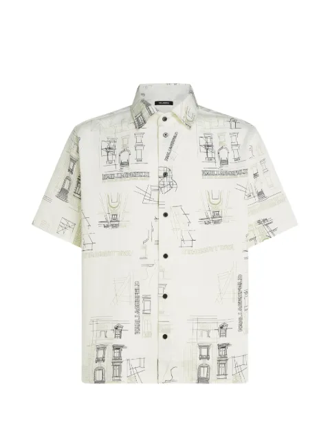 Karl Lagerfeld camisa Rue St-Guillaume