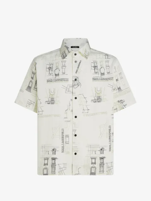 Karl Lagerfeld camisa Rue St-Guillaume