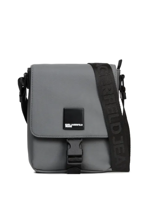 Karl Lagerfeld Jeans Venture logo-plaque messenger bag