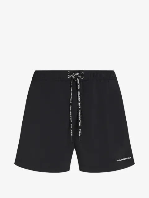 Karl Lagerfeld Badeshorts mit Kordelzug