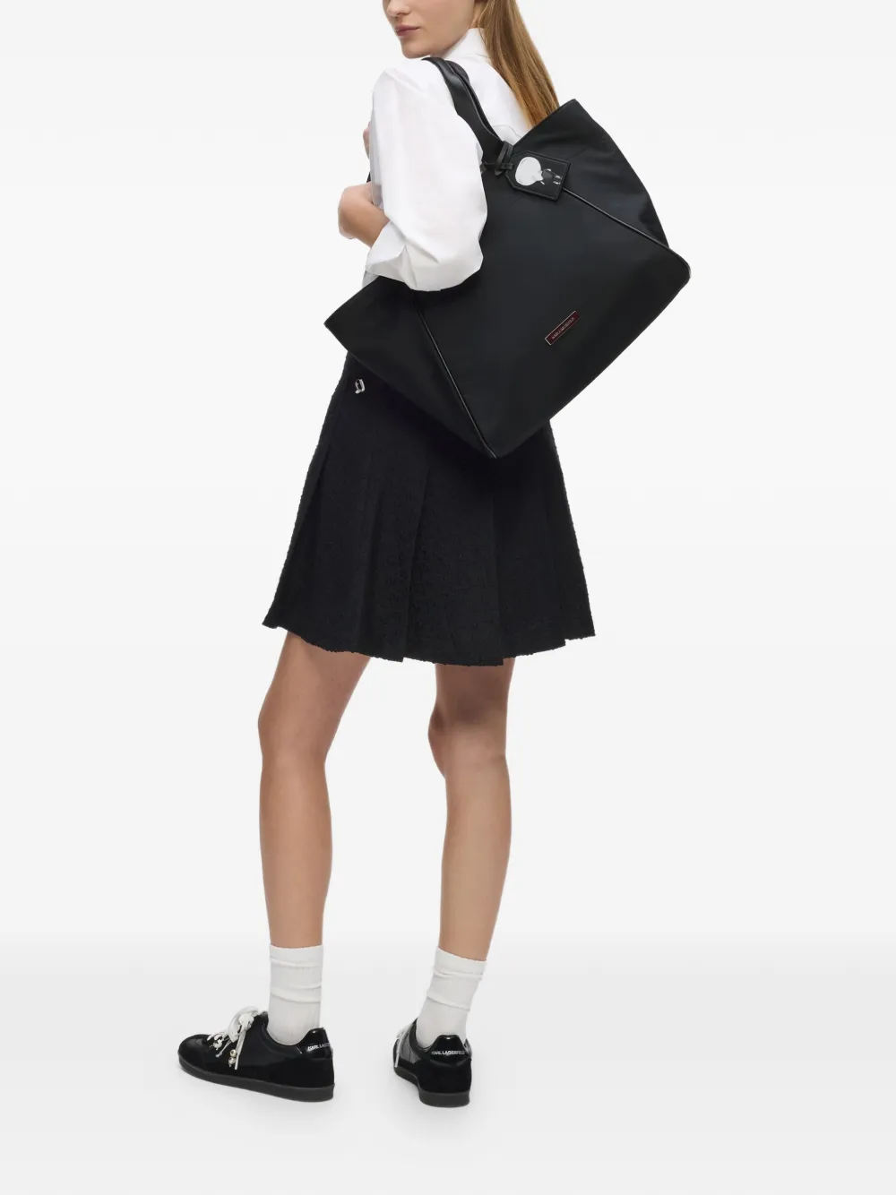 Karl Lagerfeld Ikon shopper Zwart