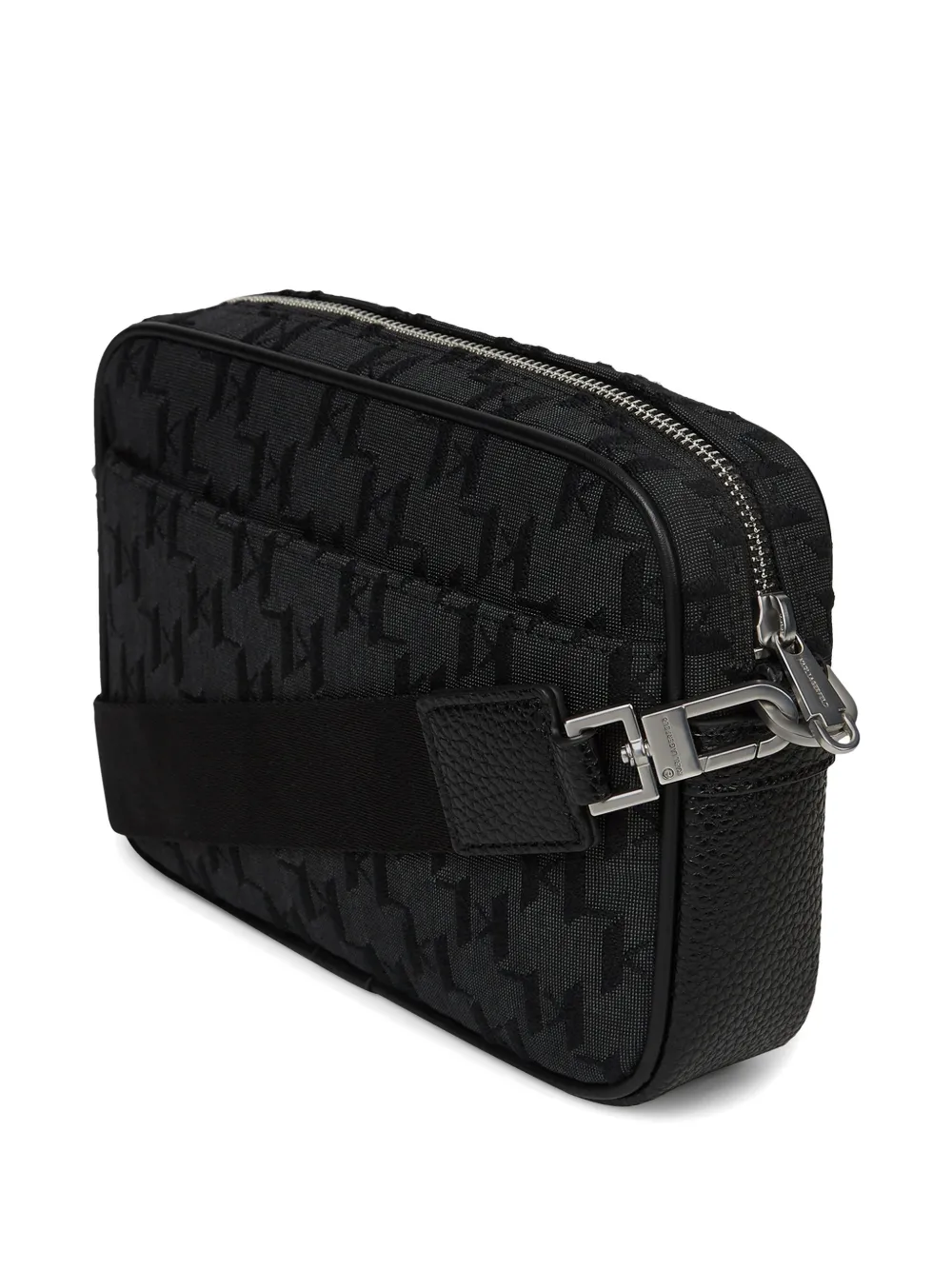 Karl Lagerfeld K Monogram messengertas met monogram Zwart