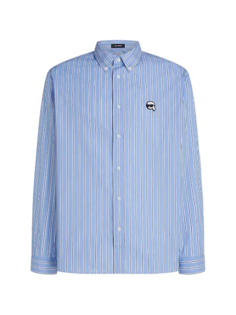 Karl Lagerfeld Ikon stripe relaxed shirt