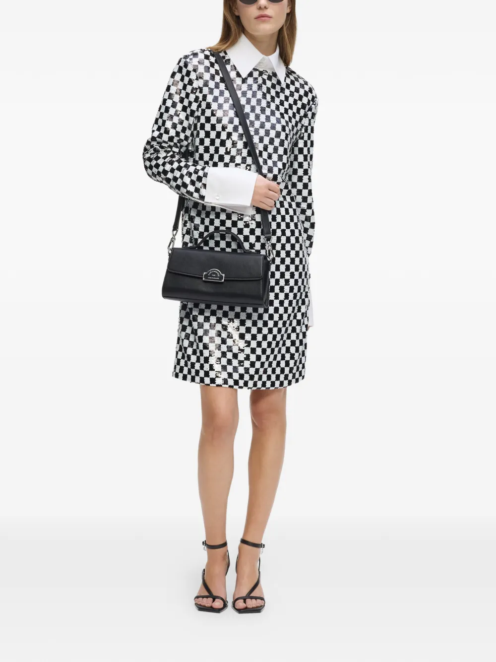 Karl Lagerfeld Rue St-Guillaume crossbodytas Zwart