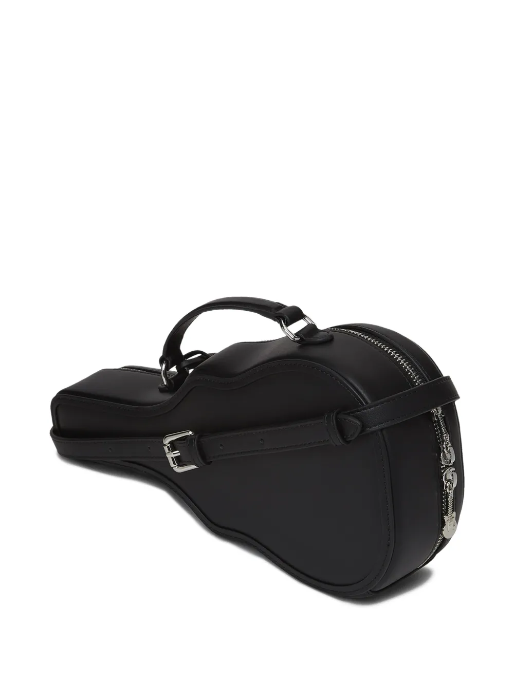 Karl Lagerfeld Ikon crossbodytas met gitaar-detail Zwart