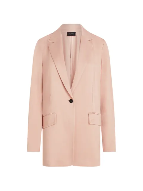 Karl Lagerfeld single-breasted fluid blazer