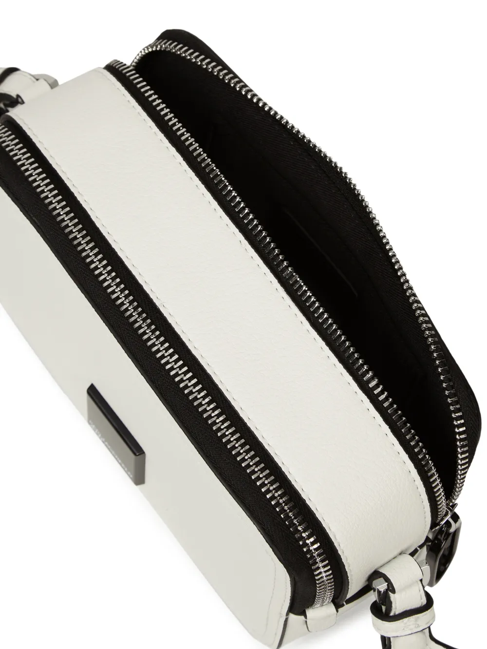 Karl Lagerfeld Jeans Cameratas met logoplakkaat Wit