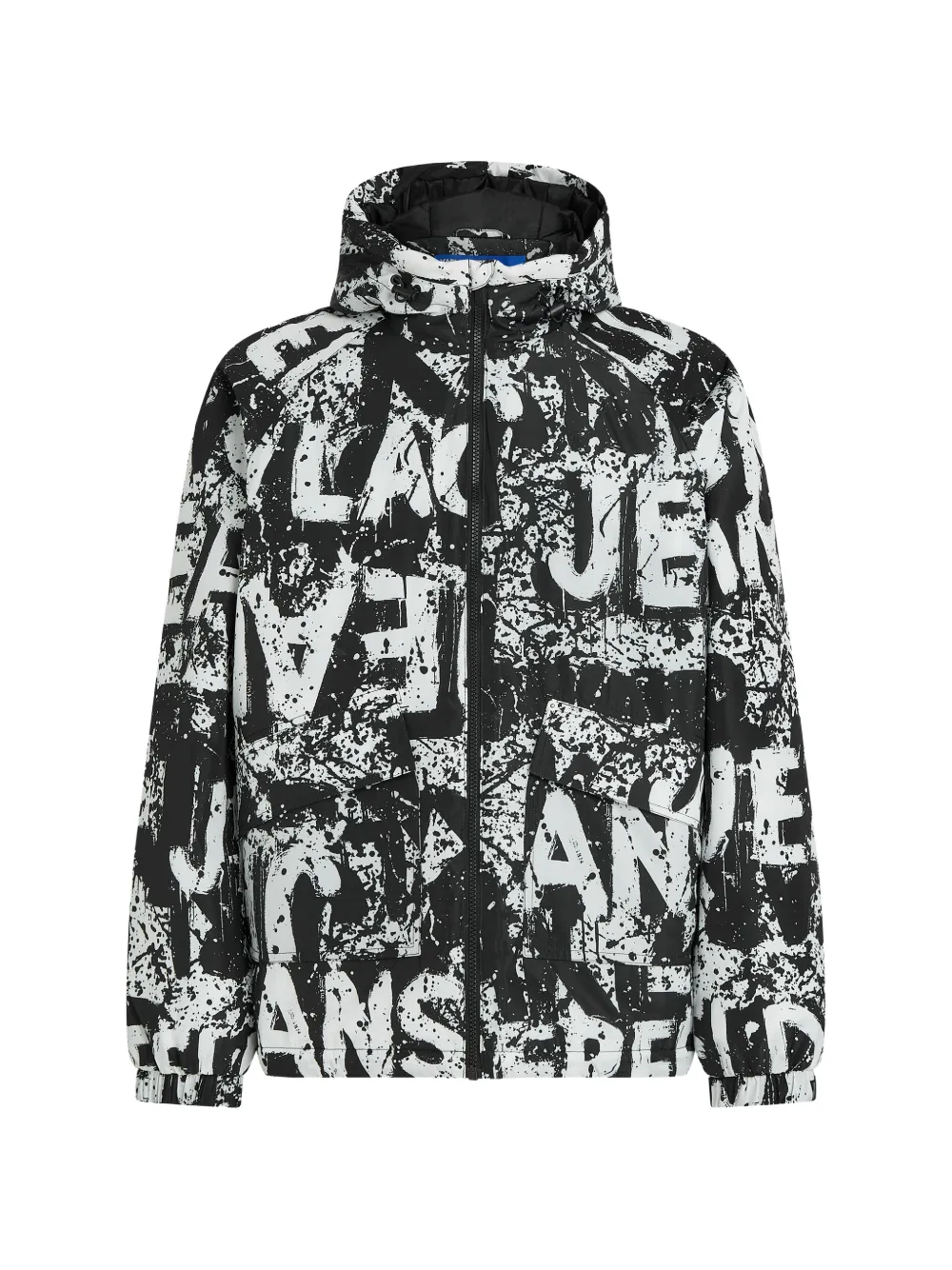 Karl Lagerfeld Jeans Giacca con logo e cappuccio - Nero