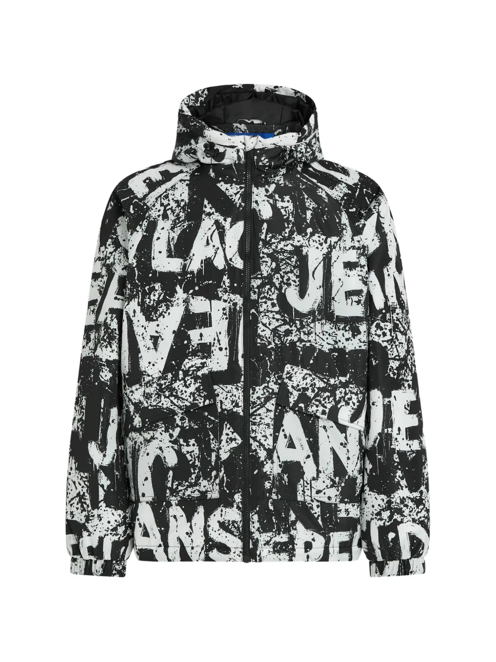 Karl Lagerfeld Jeans Jack met logoprint Zwart