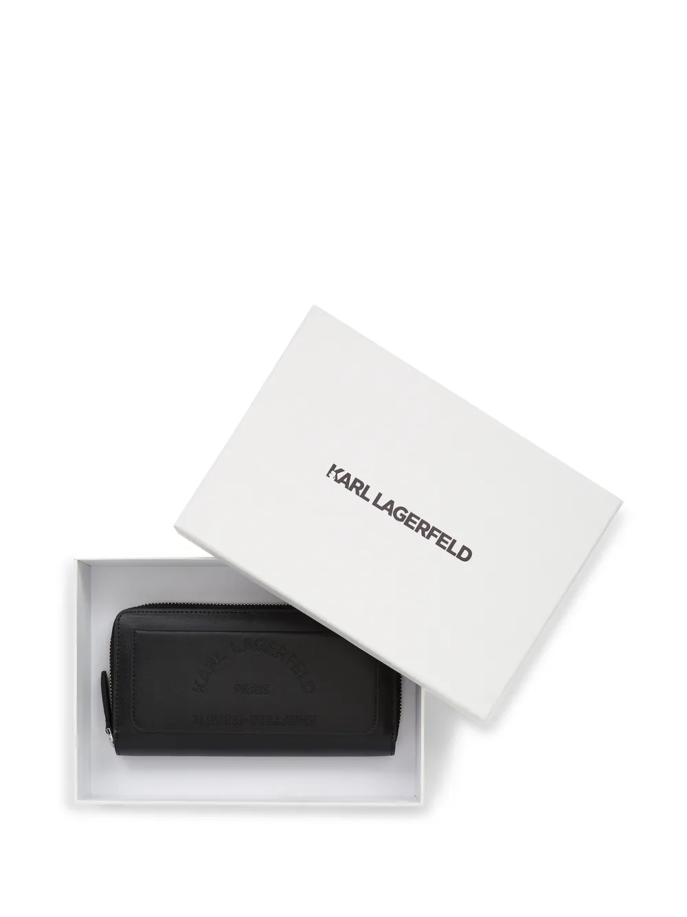Karl Lagerfeld K Daily grote portemonnee Zwart