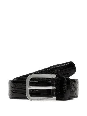 Diesel Oval D ロゴ ベルト | ブラック | FARFETCH JP