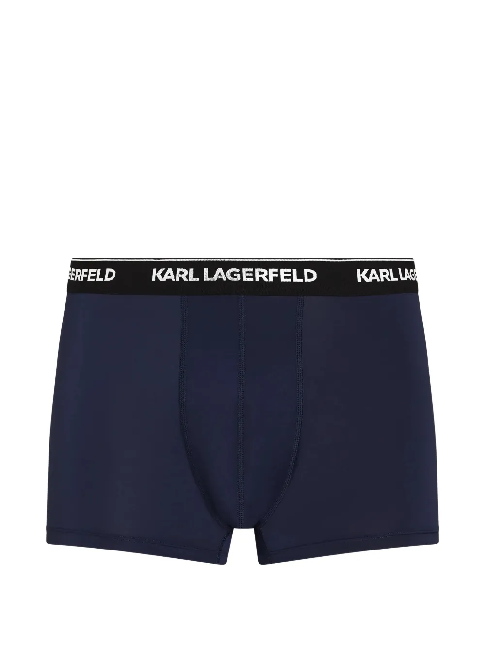 Karl Lagerfeld logo-waistband boxers (set of three) - Blu