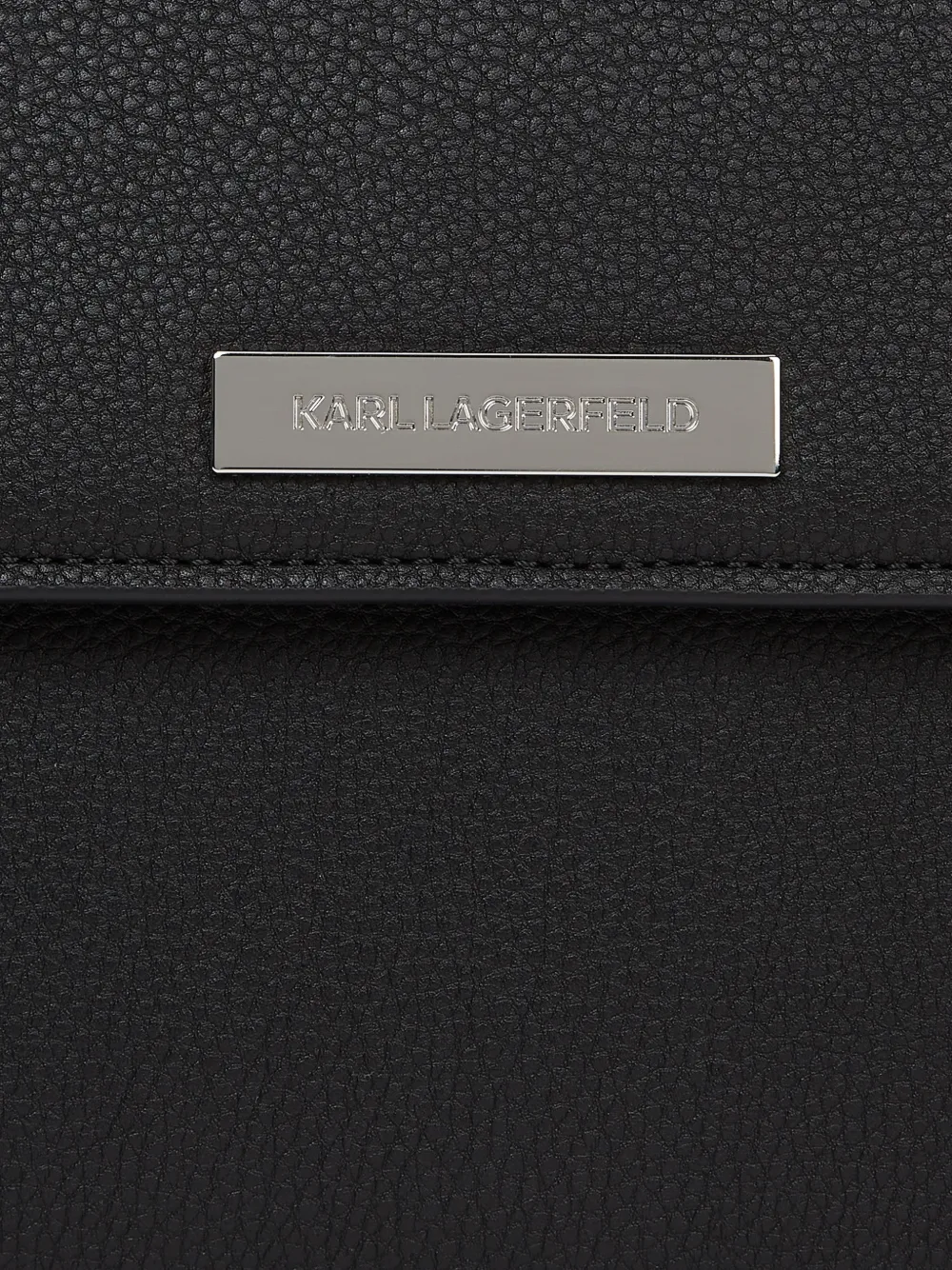 Karl Lagerfeld Ikon Pebble Knots crossbodytas Zwart