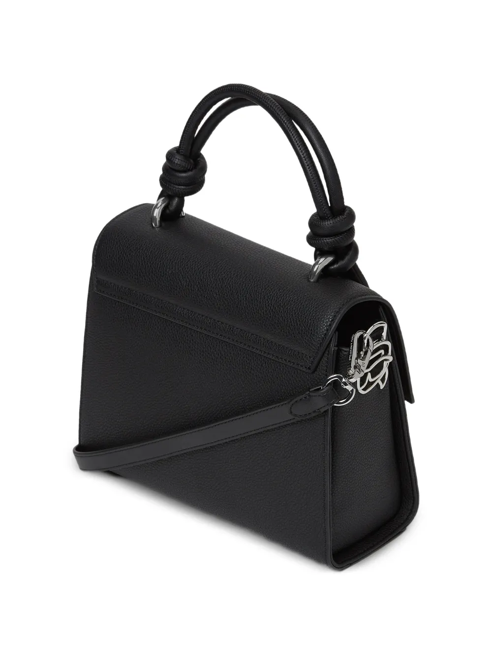 Karl Lagerfeld Ikon Pebble Knots crossbodytas Zwart